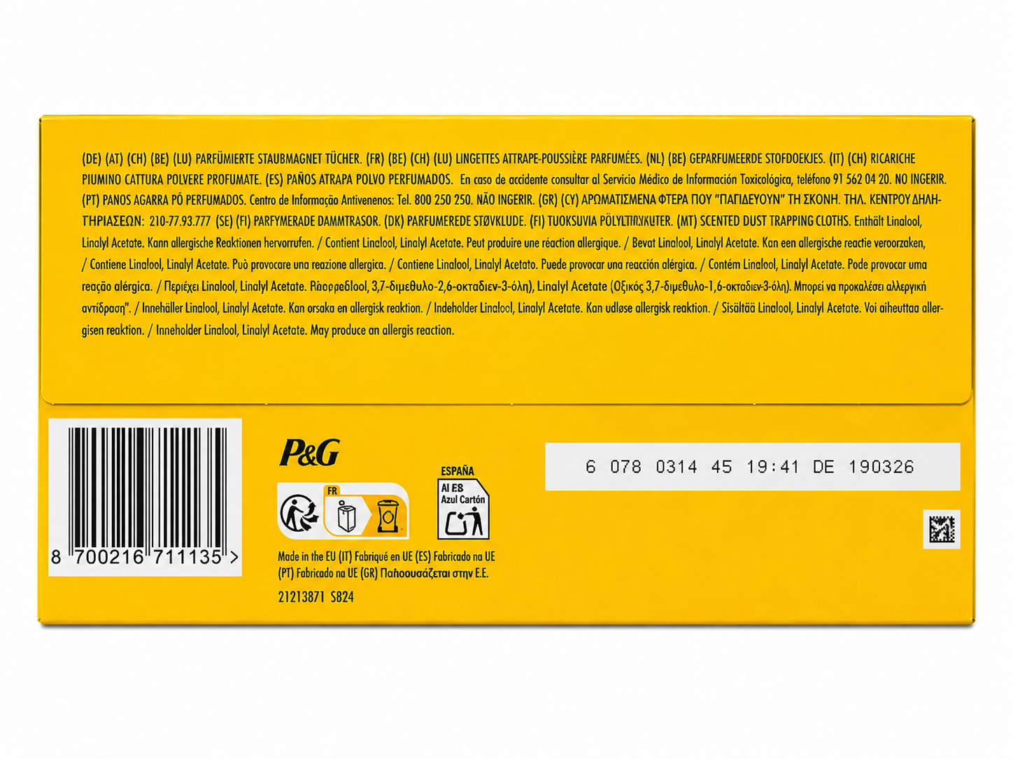 Swiffer Staubmagnet Nachfüller Clean & Fresh – 23 Stück Giga Pack